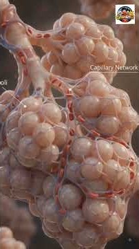 Human Respiratory System Explained in 3D 🫁 | Lungs, Epiglottis & CO₂ Diffusion | Biology