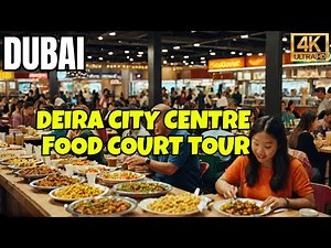 Epic Walking Tour of the Deira City Centre Dubai Food Court!