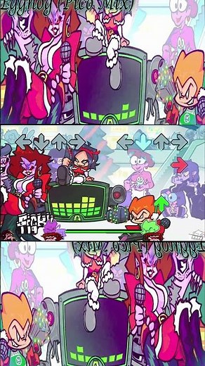 Friday Night Funkin' POLISHED (FNF Mod) It's Daddy Dearest & Mommy Mearest VS Pico Eggnog (Pico Mix)