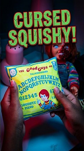 😱 I Made a Chucky Ouija Board Paper Squishy... Would You Play It? 👻
