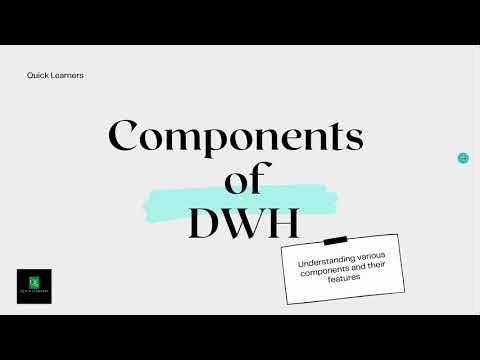 Components of Data Warehouse | Data Warehouse | ‪@quicklearnerss‬
