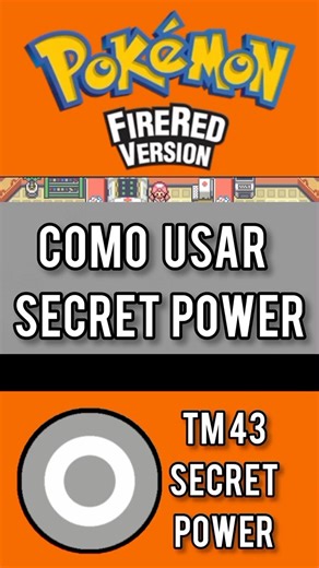 TM 43 Secret Power How to Find and Use Pokemon Firered and Leafgreen