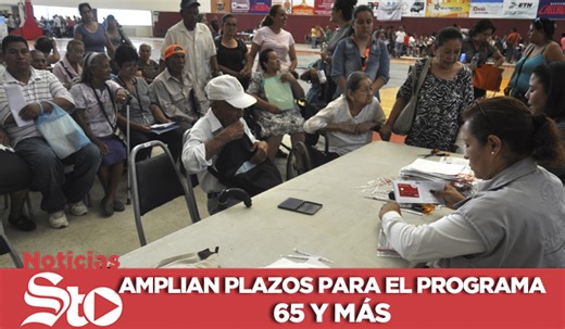 Amplían plazos para el programa 65 y más