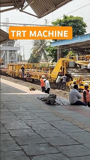 TRT MACHINE at vedchha railway station #trtmachine #indianrailways ‪@Mr.Rajkurr_Reaction‬