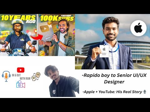 From Rapido Boy to Senior UI/UX Designer at Apple | @SanjeevSriram | In & Out with Ram Ep-2