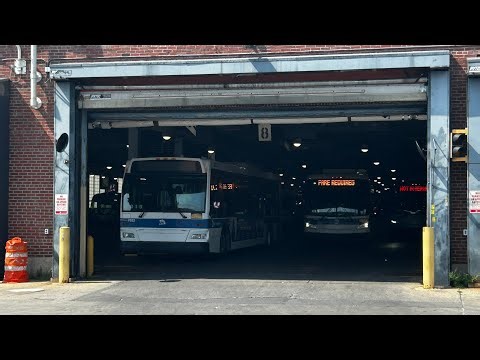MTA New York City Bus: Action at the Flatbush Depot [Brooklyn Division]