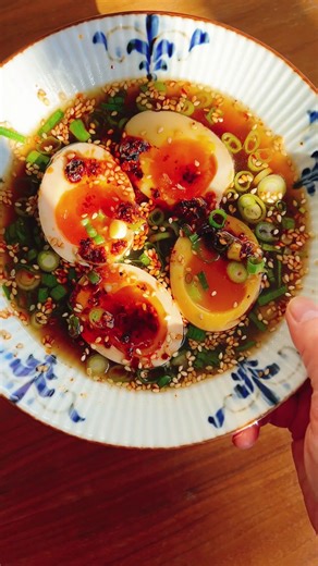 These Soy Sauce Eggs are so jammy, savory, and totally addictive! https://iheartumami.com/soy-sauce-eggs/ The eggs are soaked overnight in a sweet and savory soy marinade that reminds me of my grandma’s kitchen. I’ll show you how to cook the eggs just right and how long to marinate them so they’re flavorful but not too salty. Bonus: I’ve included tasty ways to reuse the marinade so nothing goes to waste! | I Heart Umami