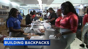 Chicago Defender Charities, United Airlines build back to school backpacks for Bud Billiken giveaway