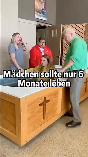 Mädchen sollte nur 6 Monate leben – ein wundersames Leben durch Glauben 🙏❤️#Glaube #Wunder