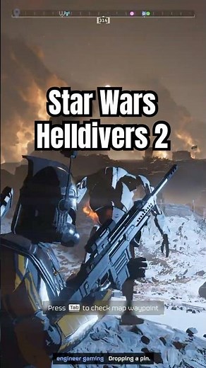 Star Wars Modded Helldivers 2 is Pure Bliss #shorts #starwars #helldivers2