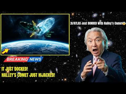 3I/ATLAS Just BONDED With Halley's Comet — Attaching to Famous Ice Ball | Michio Kaku