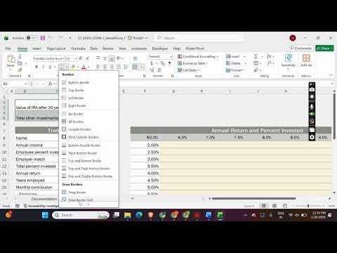 Shelly Cashman Excel 365 | Module 4: End of Module Project 2 Core Technology
