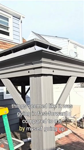 Upgrade Your Backyard With A DIY Hard Roof Gazebo!