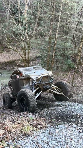 If you can’t turn at the bottom just back down #offroad #hillclimb #rzr #wv #polaris
