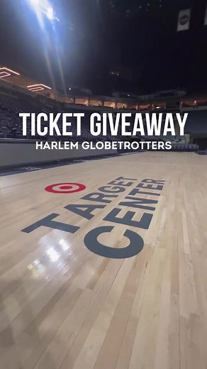 1.7K views | TICKET GIVEAWAY  To celebrate the Harlem Globetrotters returning to Target Center, we’re giving away (2) tickets to the show on our Instagram!  : https://instagram.com/targetcentermn?igshid=NzZlODBkYWE4Ng== | Target Center | Facebook
