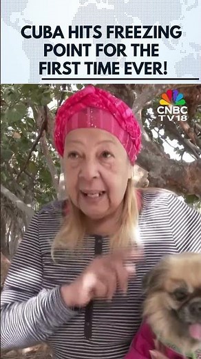 Cuba Hits 0°C For The First Time In Recorded History | Cuba Hits Historic Freeze | Cuba Winter |N18G