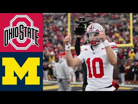 Ohio State vs Michigan GAME HIGHLIGHTS |Nov 29, 2025| College Football