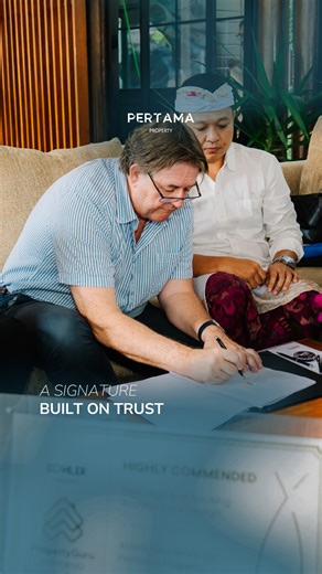 Bali Property Investment, Development & Management on Instagram: "A private signing in Bali, curated with comfort, clarity, and care. From a warm airport welcome to a seamless stay at Boholuma Villas, every moment was thoughtfully prepared by the Pertama Management and Concierge team. The signing was held in an intimate setting, supported by our legal partners and completed with full transparency and ease; reflecting the way we approach every investment journey. Bali remains a place where great 