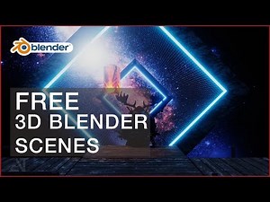 Download Free 3D Blender Files | Blender 2.8 .