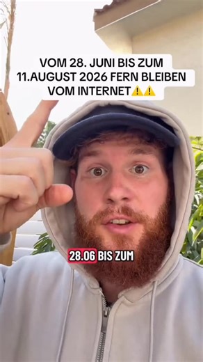 Fabian Kowallik on Instagram: "Lasst das Internet aus 2026 ⚠️"