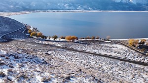 Here's a pretty flight above Washoe Lake on Sunday, after the first snow of the season. This is the Deadman's Overlook Loop Trail on the east side of the lake by the campground. Thanks for watching! https://youtu.be/CbN7yBFP5ng | Adventures With Jeff Martinez