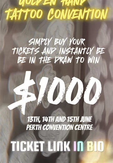 Tattoo Convention 2025 Giveaway: Win $1000 for Ink!