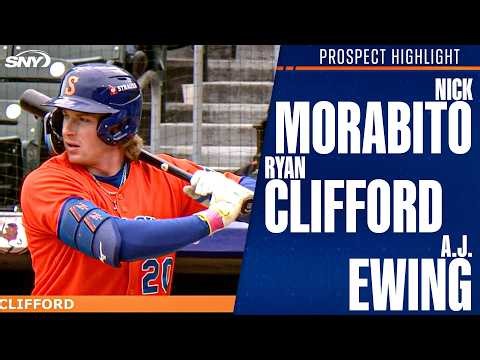 Nick Morabito, Ryan Clifford, A.J. Ewing, Jacob Reimer, Elian Pena | Mets Prospects Highlights