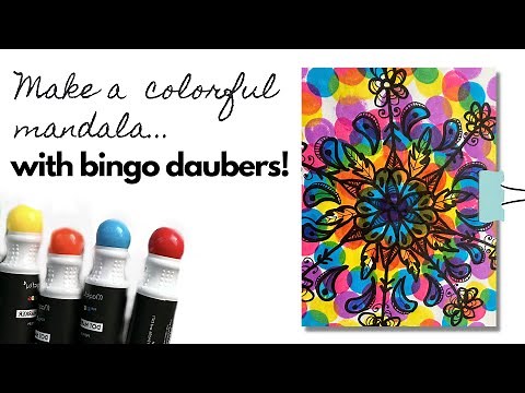 How to Make a Bingo Dauber Mandala