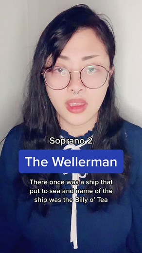 The Wellerman Soprano 2 Part Performance by @mamuglia