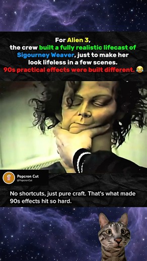 The insane detail behind this Alien 3 effect #alien3 #practicaleffects #shorts