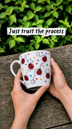 DIY Ceramic Mug with Paint Markers | Easy Mug Decorating Ideas ☕