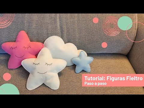 Tutorial FIGURAS de FIELTRO acolchadas