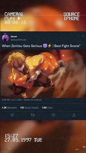 When Zenitsu Gets Serious 😈⚡ | Best Fight Scene”#anime #shorts