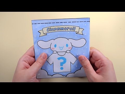 [ Paper Diy ] Cinnamoroll Outfits Blind Bag with tutorial ASMR