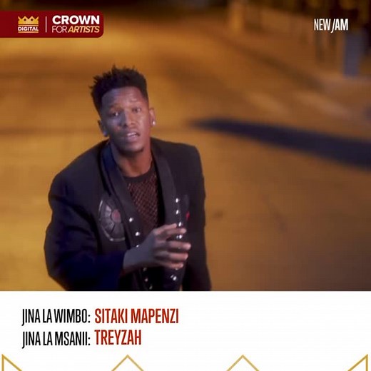 CROWN FOR ARTISTS on Instagram: "#NewRelease @im_treyzah anasema amefanya kila kitu lakini hakuna kilichowezekana na bado akaishia kuumia, hivyo anapiga moyo konde na anakiri kuwa kwa sasa “SITAKI MAPENZI” 😭 Track hiyo imepita kwenye mikono ya @mationbeats na @jeydramaa huku mixing yake ikifanywa na @gano_mix Visualiser yake imeongozwa na director @nol__creator 🔥 Tayari SITAKI MAPENZI ya @im_treyzah inapatikana kwenye digital platform zote za muziki, stream na enjoy muziki mzuri. ✍🏾 | @blesse