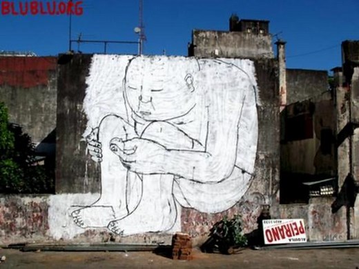 MUTO a wall-painted animation by BLU