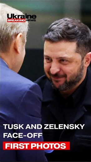🔥🔥🔥BREAKING: Tusk and Zelenskyy meet – FIRST PICS out now!