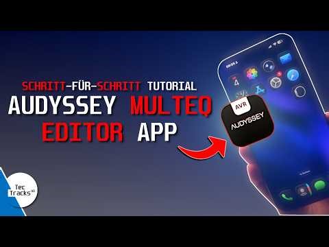 Get maximum sound with the AUDYSSEY MULTEQ EDITOR APP! 🔊 | Step-by-step tutorial 🔥
