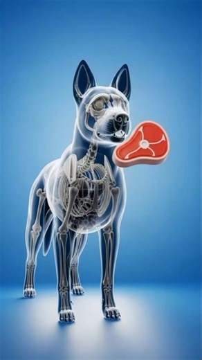 CAN DOGS DIGEST RAW MEAT?