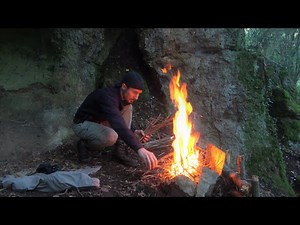 BUSHCRAFT/SURVIVAL 24 ore SOLO nel BOSCO senza equipaggiamento | Livio Astorino Outdoors