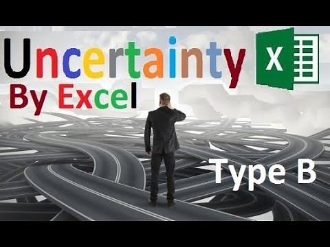 How to calculate Type B uncertainty by Excel By Mohamed Ahmed