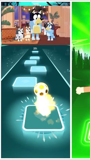 BLUEY BINGO-MINISODES FRIENDS, BLEUY MEGIC, BLUET FUNNY MOMeNTS ★★TILES HOP