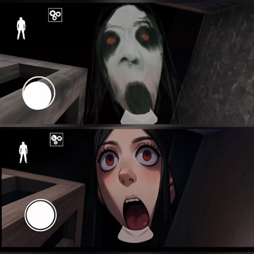 Original Granny 2 Explosion Vs Anime Granny 2 Explosion