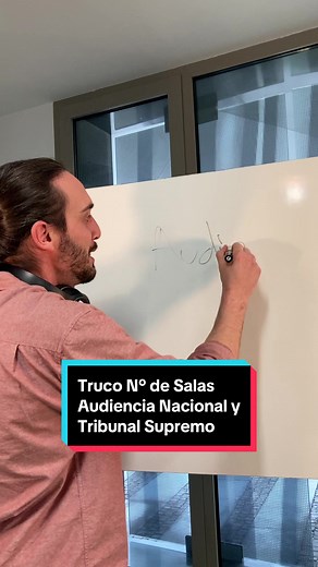 Consejos para recordar salas de Audiencia Nacional y Supremo