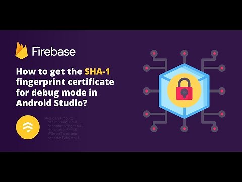 How to get the SHA-1 fingerprint certificate for debug mode in Android Studio?