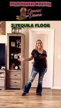 3 TEQUILA FLOOR 🥃😵 Line Dance Tutorial #linedance #3tequilafloor