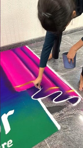 Welcome galicha rangoli | simple rangoli design #rangoli