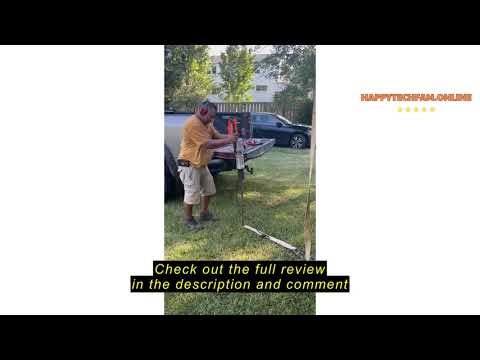 Review HIGOSPRO 2200W Electric T Post Driver, 110V Handheld Pile Driver Hammer, Handheld Electric Pi