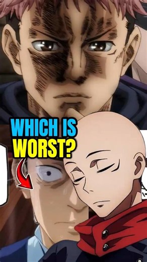 WHICH IS WORST!?! #jujutsukaisen #anime