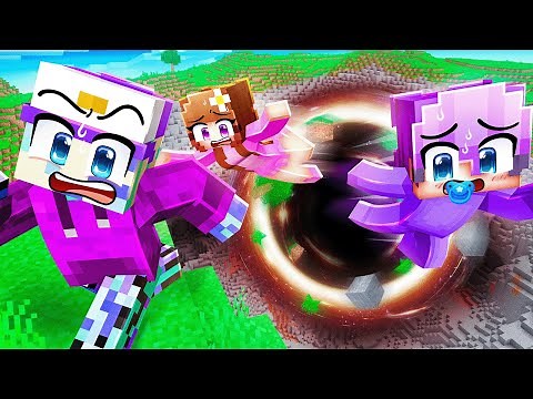 Minecraft, But A Black Hole Grows Every Second...